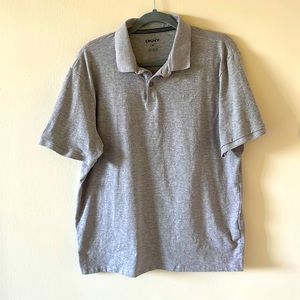 Men’s xl gray DKNY polo shirt